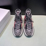 Givenchy High Top Running Shoes Casual Sneakers For Men Gray