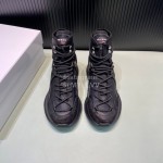 Givenchy High Top Running Shoes Casual Sneakers For Men Black