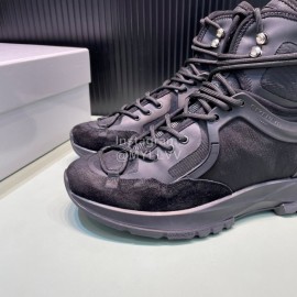 Givenchy High Top Running Shoes Casual Sneakers For Men Black