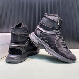 Givenchy High Top Running Shoes Casual Sneakers For Men Black