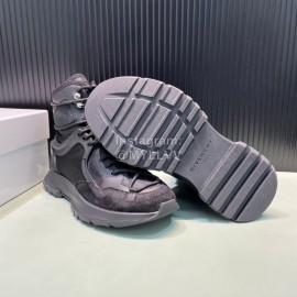 Givenchy High Top Running Shoes Casual Sneakers For Men Black
