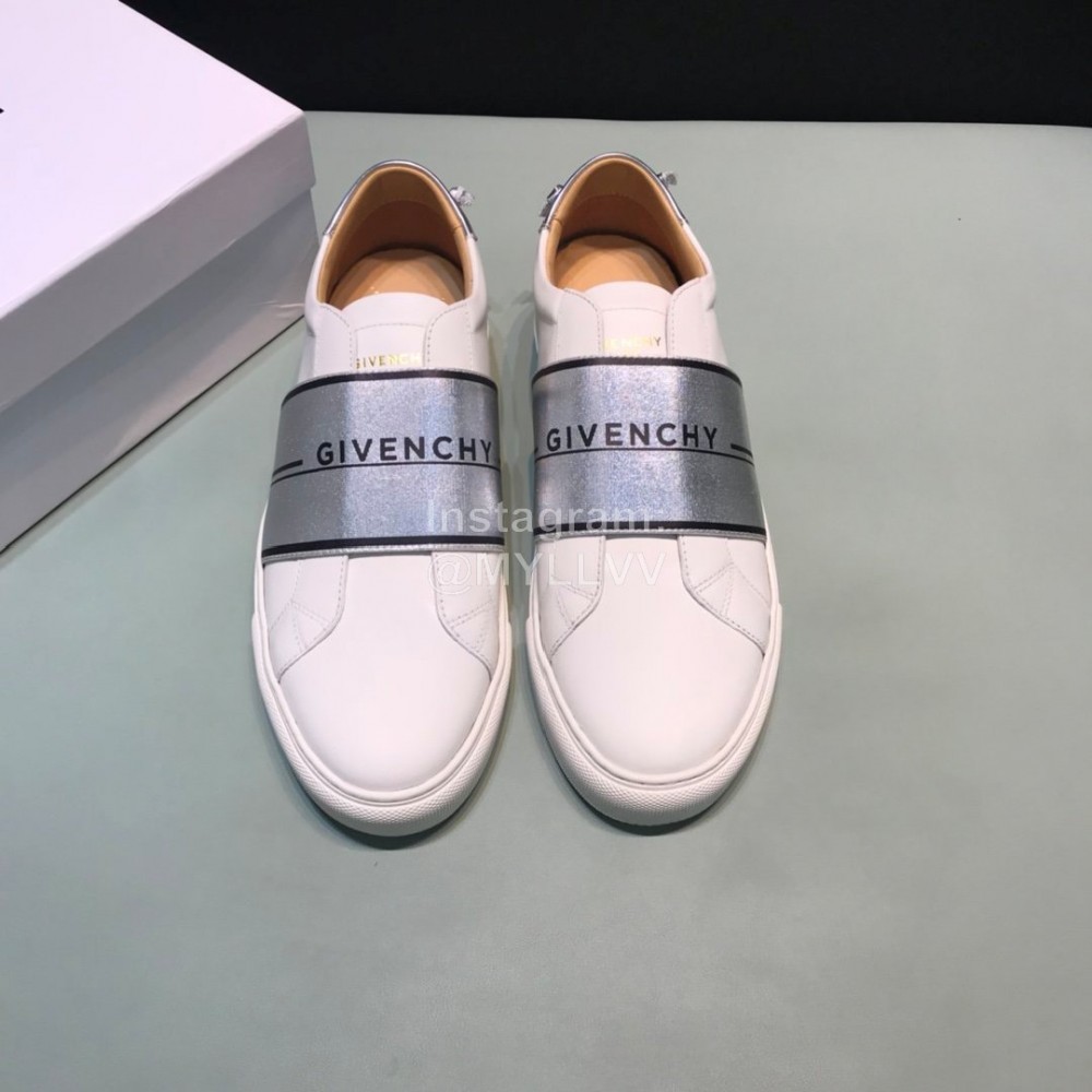 Givenchy Cowhide Casual Sneakers For Men And Women Gray