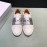 Givenchy Cowhide Casual Sneakers Gray For Men And Women 