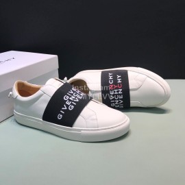 Givenchy Cowhide Casual Sneakers Black For Men And Women 