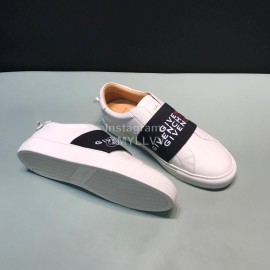 Givenchy Cowhide Casual Sneakers Black For Men And Women 