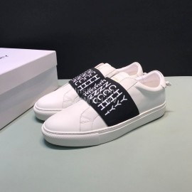Givenchy Cowhide Casual Sneakers For Men And Women Black