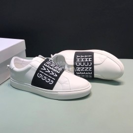 Givenchy Cowhide Casual Sneakers For Men And Women Black