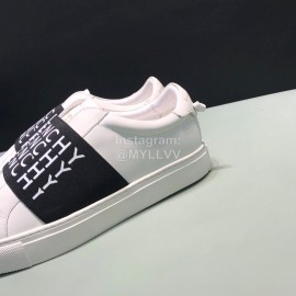Givenchy Cowhide Casual Sneakers For Men And Women Black