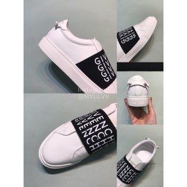 Givenchy Cowhide Casual Sneakers For Men And Women Black