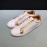 Givenchy Cowhide Lace Up Casual Shoes For Men And Women Gold