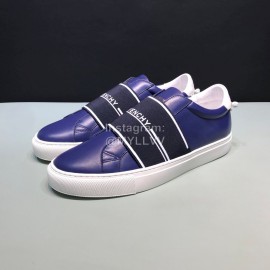 Givenchy Fashion Leather Casual Shoes For Men And Women Blue