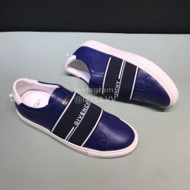 Givenchy Fashion Leather Casual Shoes For Men And Women Blue