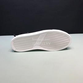 Givenchy Black Leather Lace Up Casual Shoes For Men And Women 