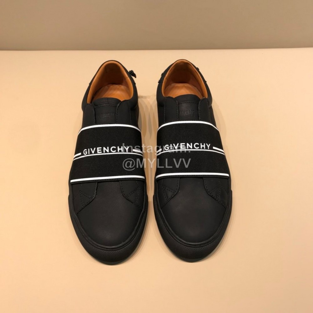 Givenchy Leather Leisure Shoes For Men And Women Black