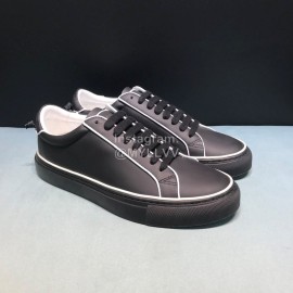 Givenchy Fashion Black Leather Leisure Shoes For Men And Women 
