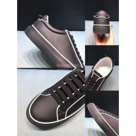 Givenchy Fashion Black Leather Leisure Shoes For Men And Women 