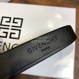 Givenchy Summer Embroidered Webbing Slippers For Men Black
