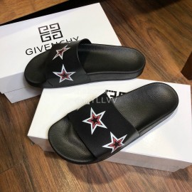 Givenchy Summer Soft Printed Calf Leather Slippers For Men 