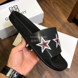 Givenchy Summer Soft Printed Calf Leather Slippers For Men 