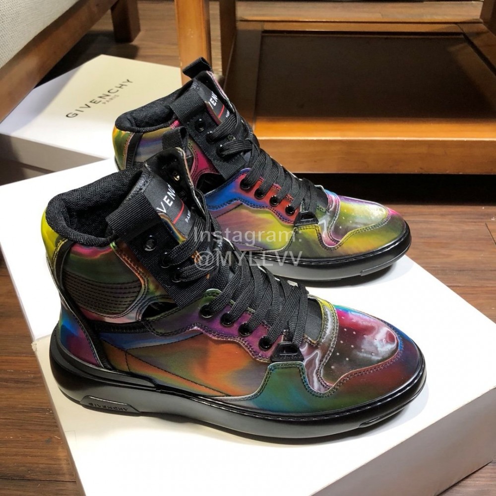 Givenchy Leisure Sports High Top Shoes For Men 