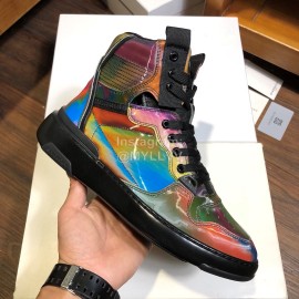 Givenchy Leisure Sports High Top Shoes For Men 