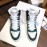 Givenchy Leisure Sports High Top Shoes For Men Green