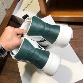 Givenchy Leisure Sports High Top Shoes For Men Green