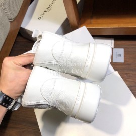 Givenchy Leisure Sports High Top Shoes For Men White