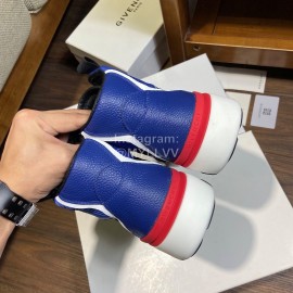 Givenchy Leisure Sports High Top Shoes For Men Blue