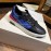Givenchy Lychee Grain Leather Leisure Sneakers For Men Blue