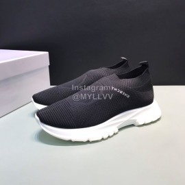 Givenchy Printed Breathable Knitted Casual Shoes For Men Black