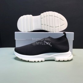 Givenchy Printed Breathable Knitted Casual Shoes For Men Black