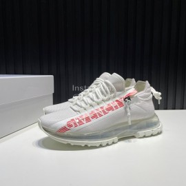Givenchy Air Cushion Running Shoes For Men White
