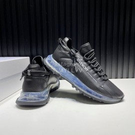 Givenchy Air Cushion Running Shoes For Men Black