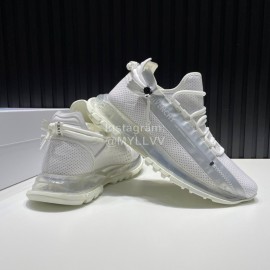 Givenchy White Air Cushion Running Shoes For Men