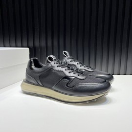 Givenchy Leather Mesh Sneakers For Men Black