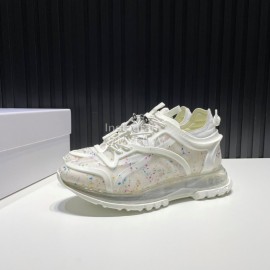 Givenchy Printed Mesh Sneakers For Men White