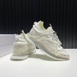 Givenchy Printed Mesh Sneakers For Men White
