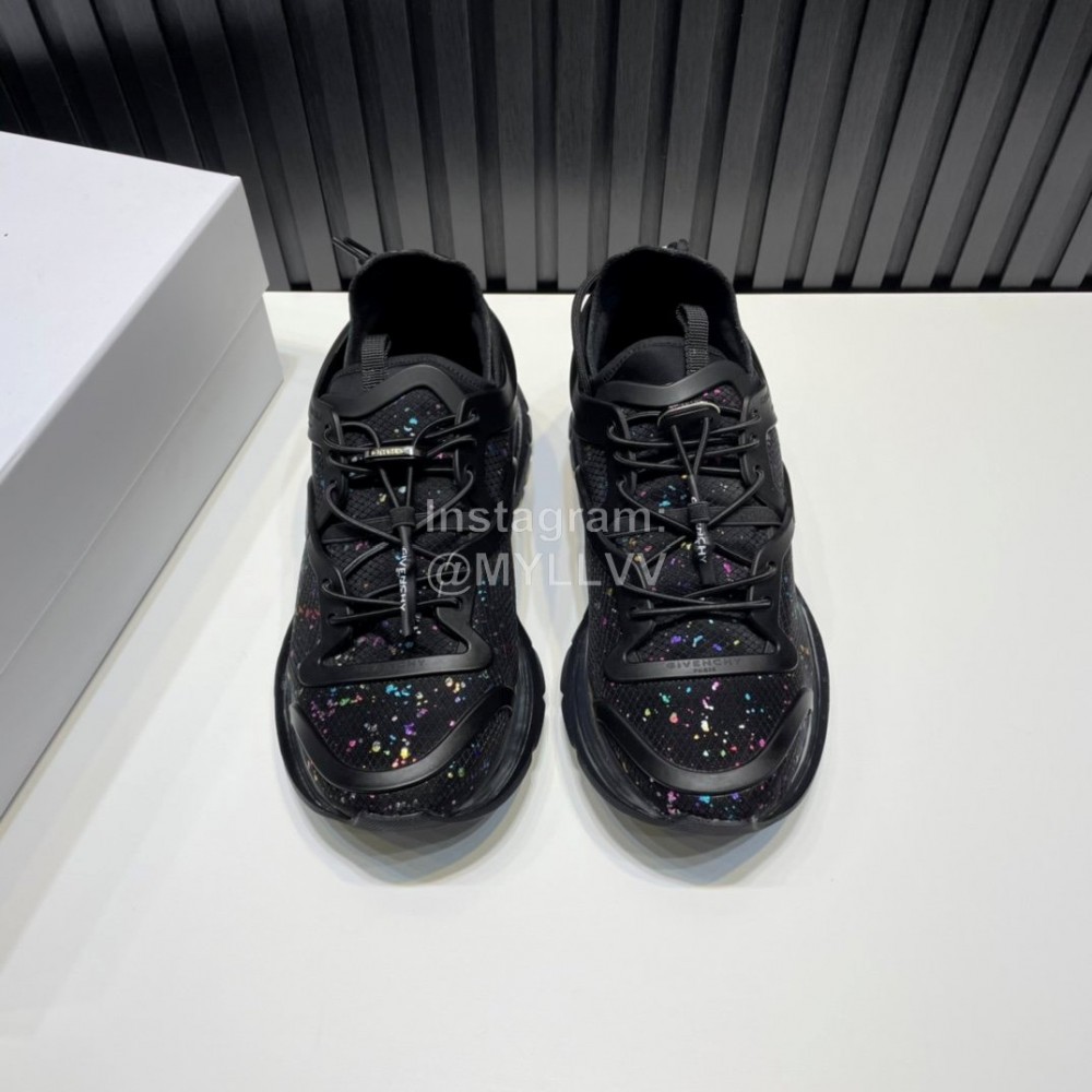 Givenchy Printed Mesh Sneakers For Men Black