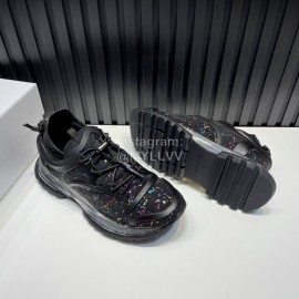 Givenchy Printed Mesh Sneakers For Men Black