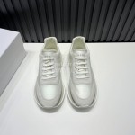 Givenchy Leather Air Cushion Running Shoes For Men White