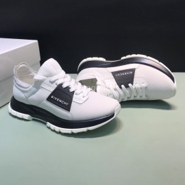 Givenchy White Nylon Running Shoes For Men 