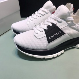 Givenchy White Nylon Running Shoes For Men 