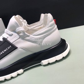 Givenchy White Nylon Running Shoes For Men 