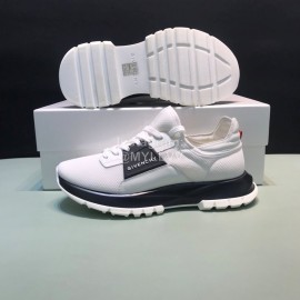 Givenchy White Nylon Running Shoes For Men 