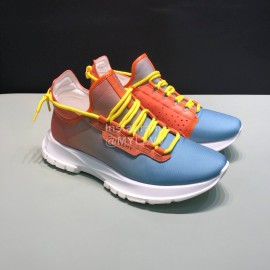 Givenchy Canvas Leather Spectre Sneakers For Men