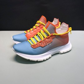 Givenchy Canvas Leather Spectre Sneakers For Men