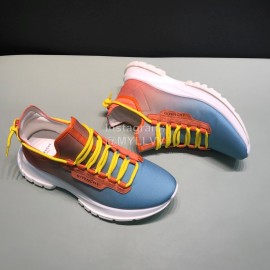 Givenchy Canvas Leather Spectre Sneakers For Men