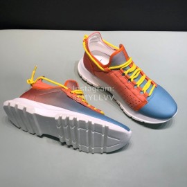 Givenchy Canvas Leather Spectre Sneakers For Men