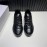 Givenchy Leather Transparent Sole Sneakers For Men Black